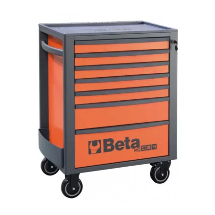 BETA RSC24/6-FO 6 fiókos szerszámkocsi, teljesen narancs  024004060