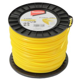   Makita  E-02901 Damil 3.0mm (219m), szögletes "squareTrim Pro"