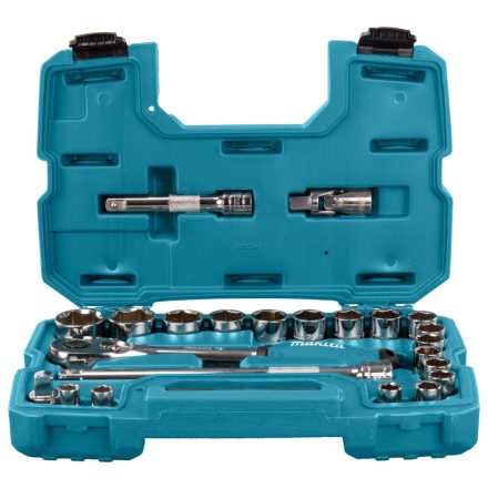 Makita  B-65589 Dugókulcs készlet 23db-os 1/2"