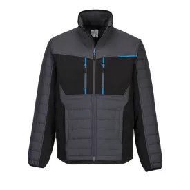   Munkavédelmi  Kabát PORTWEST WX3 Hybrid Baffle L-es metál szürke, vízálló PW-T752MGR