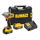 DeWalt  DCF891P2T-QW Akkus ütvecsavarozó 1/2” (gyűrűs) 18V 2x5,0Ah koffer