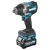 Makita  TW007GD201 Akkus ütvecsavarbehajtó 1/2” 40V max XGT 2,5Ah MAKPAC koffer