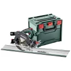 Metabo  KS18LTX57 Akkus kézi körfűrész +FS160 vezetősín 18V akku és töltő nélkül, metaBox340 691065000