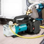 Makita DVP181ZK  Akkus kétlépcsős vákumszivattyú 2x18V akku, töltő nélkül 20HP osztály