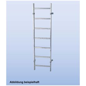   Krause STABILO Aknalétra tűzihorganyzott acélból 1x9 300mm (815842)