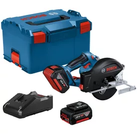   Bosch  GKM18V-50 Akkus kézi körfűrész 18V akku és töltő nélkül, L-BOXX136 06016B8002