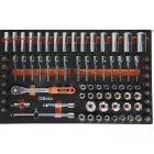 BETA 024002251 2400S-XLO9/E-XL EASY 9 fiókos szerszámkocsi 493 darabos szerszámkészlettel