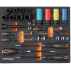 BETA 024002251 2400S-XLO9/E-XL EASY 9 fiókos szerszámkocsi 493 darabos szerszámkészlettel
