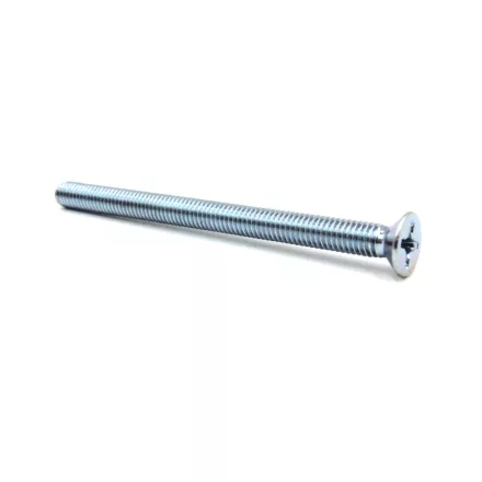 Süllyesztett fejű metrikus csavar kereszthornyos M6x70mm  horganyzott  DIN965