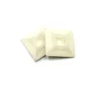 Műanyag papucs kábelkötegelő rögzítéshez fehér (100db/csomag) 835HBD02
