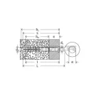 Fischer  80927 Szemes állványcsavar GS12x160mm (25)