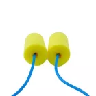 Munkavédelmi füldugó 3M E.A.R. SOFT 36dB sárga, lekerekített, zsinóros 3M_ES-01-005