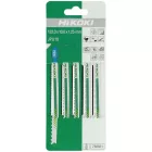 Hikoki  750031 Dekopírfűrészlap JPU10 132/105mm/5-10tpi FA/FÉM/ALU/MŰANYAG  /5db