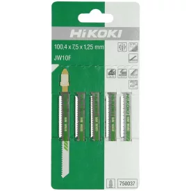   Hikoki  750037 Dekopírfűrészlap JW10F 100,4/74mm/15tpi FA/MŰANYAG  /5db