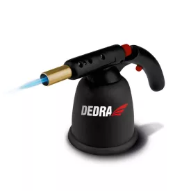   Dedra 31A010 Gázégő PIEZO gyújtással, műanyag tartályos  2,7kW, 1200°C