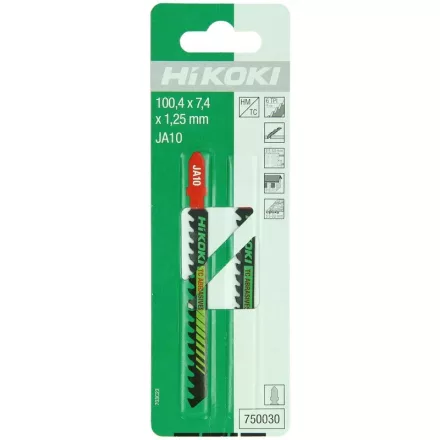 Hikoki  750030 Dekopírfűrészlap JA10 100,4/75mm/6tpi GIPSZKARTON/MŰANYAG  /2db