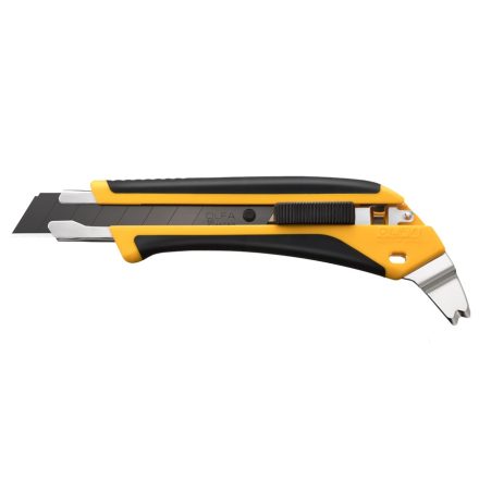 Olfa  X-Design Pengekés (sniccer) 18mm sárga-fekete, üvegszálas markolat, automata rögzítés  L8-AL