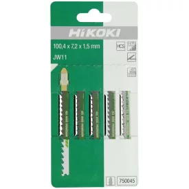   Hikoki  750045 Dekopírfűrészlap JW11 100,4/75mm/5-8tpi FA  /5db
