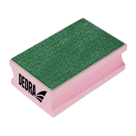 Dedra FG0200 Gyémántos csiszolószivacs PINK P200 EVA hab, vizes használatra FA/CSEMPE/GRES/KŐ