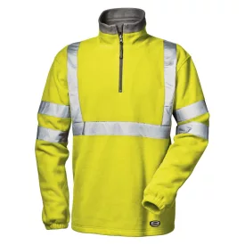   Munkavédelmi  Pulóver Sir Safety Dune M-es jólláthatósági sárga, polár anyag SSY-MC3915E1