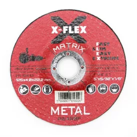 Flex  X-Flex Vágótárcsa 125x4,0x22,23mm FÉM 990.003