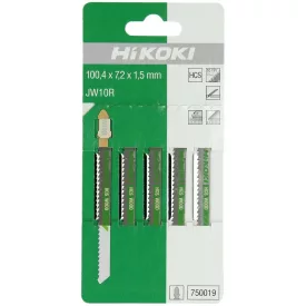   Hikoki  750019 Dekopírfűrészlap JW10R 100,4/75mm/10tpi FA  /5db