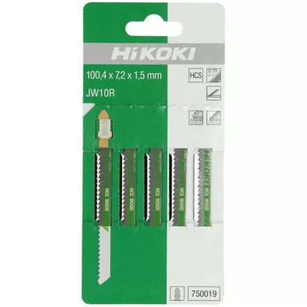 Hikoki  750019 Dekopírfűrészlap JW10R 100,4/75mm/10tpi FA  /5db