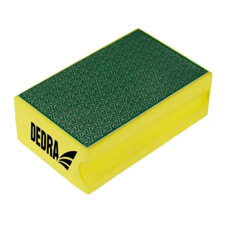 Dedra FG0400 Gyémántos csiszolószivacs CITROM P400 EVA hab, vizes használatra FA/CSEMPE/GRES/KŐ