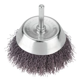   Hikoki  751323 Száras drótkorong (fazékkefe) hullám, átmérő: 75mm, huzal: 0,3mm, 1/4" hatlap befogás