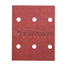   Hikoki  753057 Tépőzáras rezgőcsiszolópapír FA/FÉM 114x140mm K180  /10db