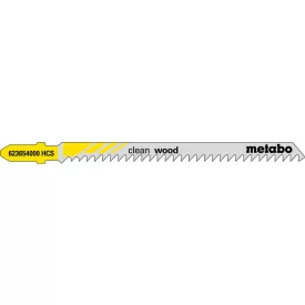   Metabo  623654000 Szúrófűrészlap "clean wood" 91mm / 3,0 5db/csomag