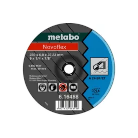   Metabo  616465000 Nagyolótárcsa Novoflex 180x6,0x22x2 Acél