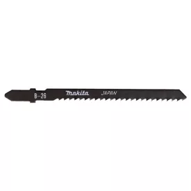   Makita  A-85771 Dekopír fűrészlap HSS B-26 Szúrófűrészlap KEMÉNYFA/FURNÉR, általános, TPI:9, L:10 5db