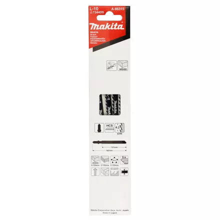 Makita  A-86315 Dekopírfűrészlap 5db L10 105 Fa