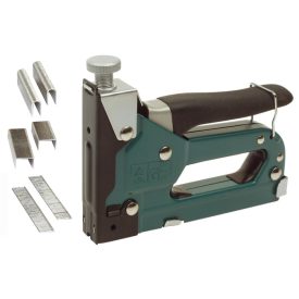 MAN-48410 Kézi tűzőgép készlet, kapoccsal és szeggel