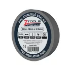 Z-TOOLS PVC Szigetelő szalag SZÜRKE 19mm/20m  041501-0006