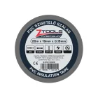 Z-TOOLS PVC Szigetelő szalag SZÜRKE 19mm/20m  041501-0006