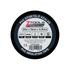 Z-TOOLS PVC Szigetelő szalag FEKETE 19mm/20m  041501-0002