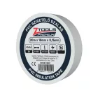 Z-TOOLS PVC Szigetelő szalag FEHÉR 19mm/20m  041501-0001