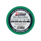 Z-TOOLS PVC Szigetelő szalag ZÖLD 19mm/20m  041501-0007