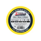 Z-TOOLS PVC Szigetelő szalag SÁRGA 19mm/20m  041501-0005