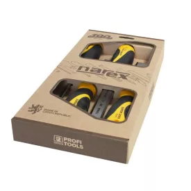   Kézi favéső készlet üthető fémvégű nyéllel, 4 részes, 6-26mm  040801-0149