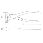 Z-TOOLS Rabitz fogó 220mm  040401-0056