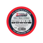 Z-TOOLS PVC Szigetelő szalag PIROS 19mm/20m  041501-0004