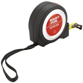   SOLA  AUTOLOCK 5 Mérőszalag 5m x 19mm fekete-piros (697513SM)