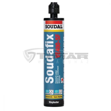 Soudal  VE400-SF Kétkomponensű, műgyanta alapú ragasztó 280ml 117474