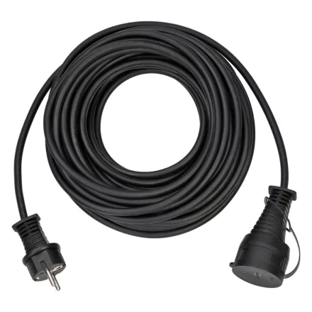 Brennenstuhl 1161510 Lengőcsatlakozó 15m IP44 fekete
