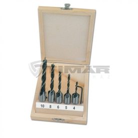   MAN-54805 Fafúró készlet, süllyesztékkel, 6 részes, 4-10mm