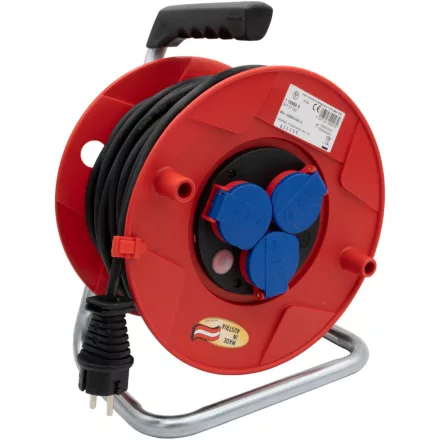 Brennenstuhl 1189508 BAT Kábeldob 50m IP44 fekete/piros