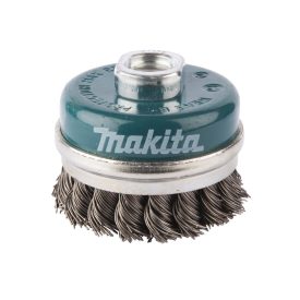   Makita  D-24153 Tárcsás drótkorong (csésze) fonott, átmérő: 60mm, huzal: 0,5mm, M14